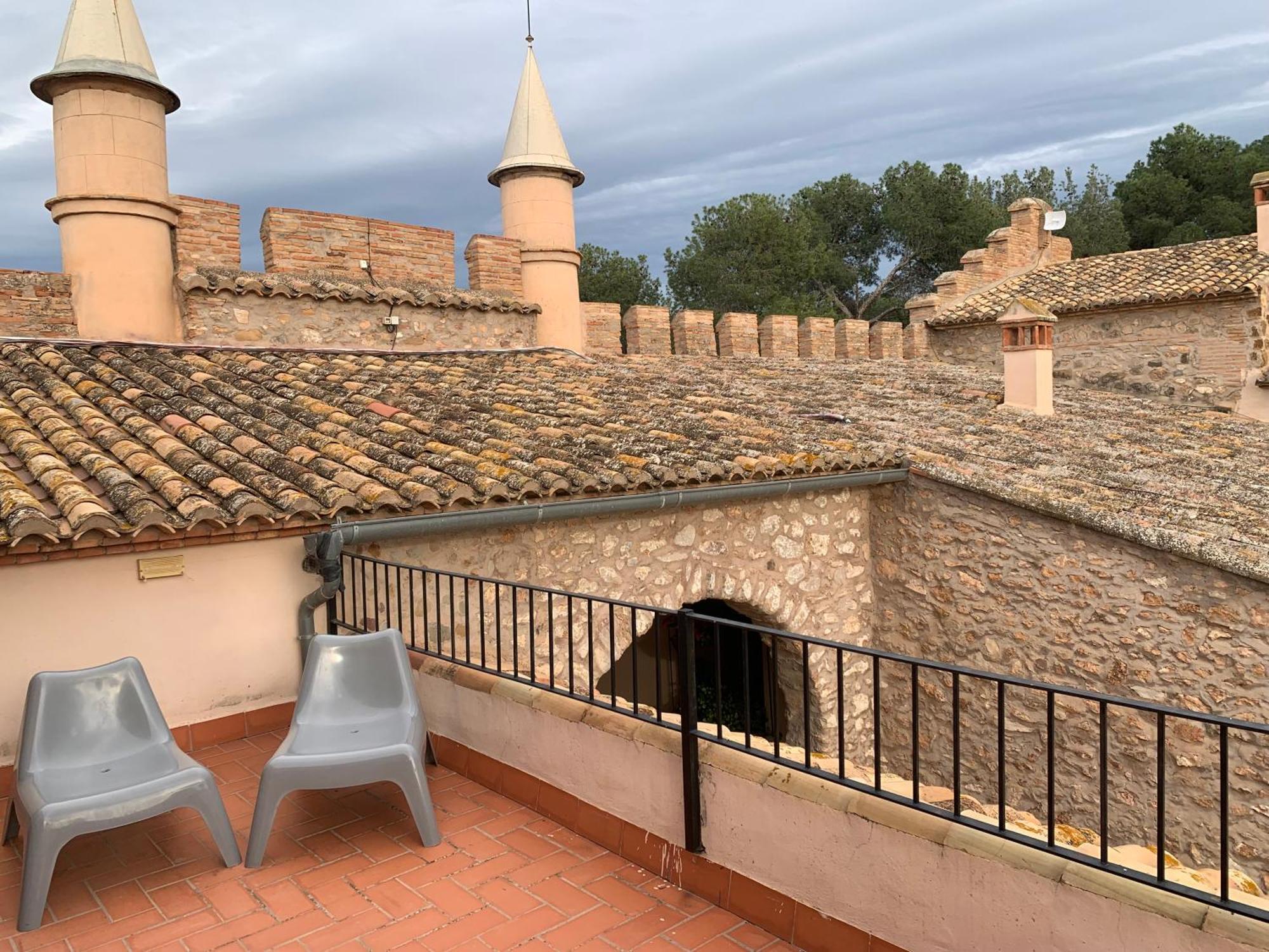 Castillo Con Piscina En Plena Sierra Calderona Segorbe Eksteriør billede